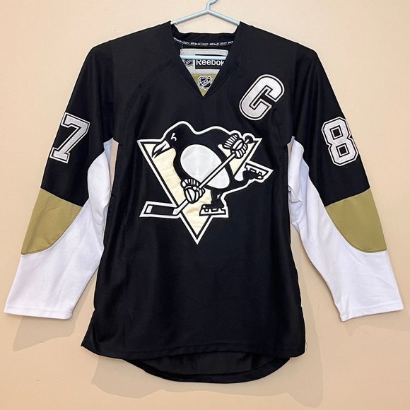 Reebok Sidney Crosby 87 Pittsburgh Penguins NHL Jersey - Men's Size 50 - Picture 1 of 13